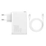2X 2X Pro, Eu Baseus Usb Gan2 (Biała) Sieciowa 100W, Ładowarka Usb-C,