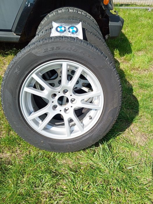 Koła 17 BMW X3 X5 Aluminiowe 5x120 opony 235/60/17 zimowe