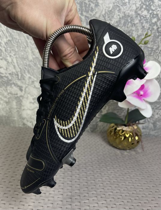 Nike Mercurial бутсы копы сороконожки 40 размер футбольные черные