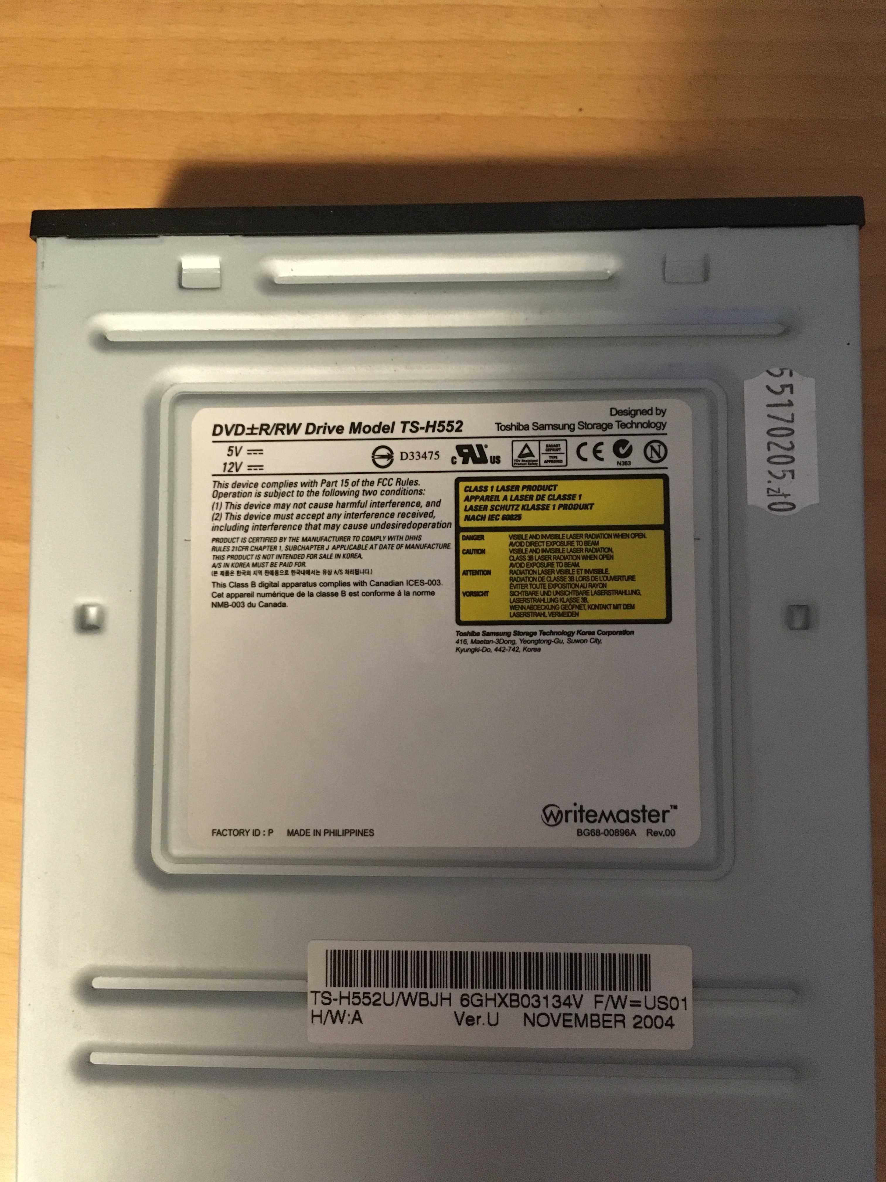 PC - Drives óticas - Componentes