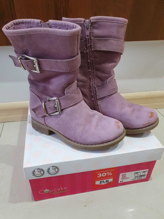 Capcake Couture buty jesień zima dla dziewczynki rozmiar 27