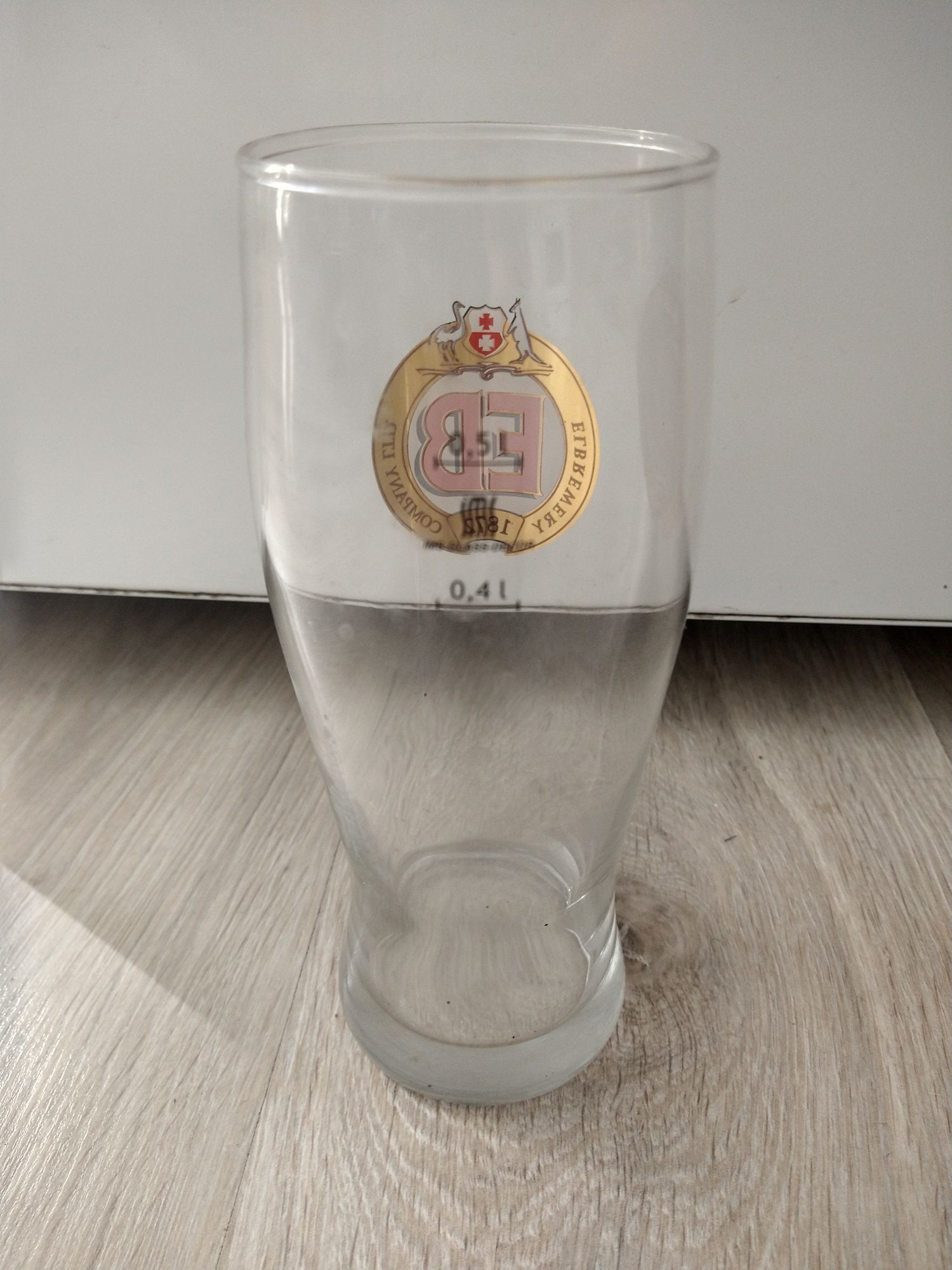 Kolekcjonerskie kufle szklanki do piwa EB 6 szt