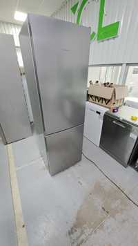 Сірий срібний нержавійка холодильник Siemens kgn9543 з гарантією