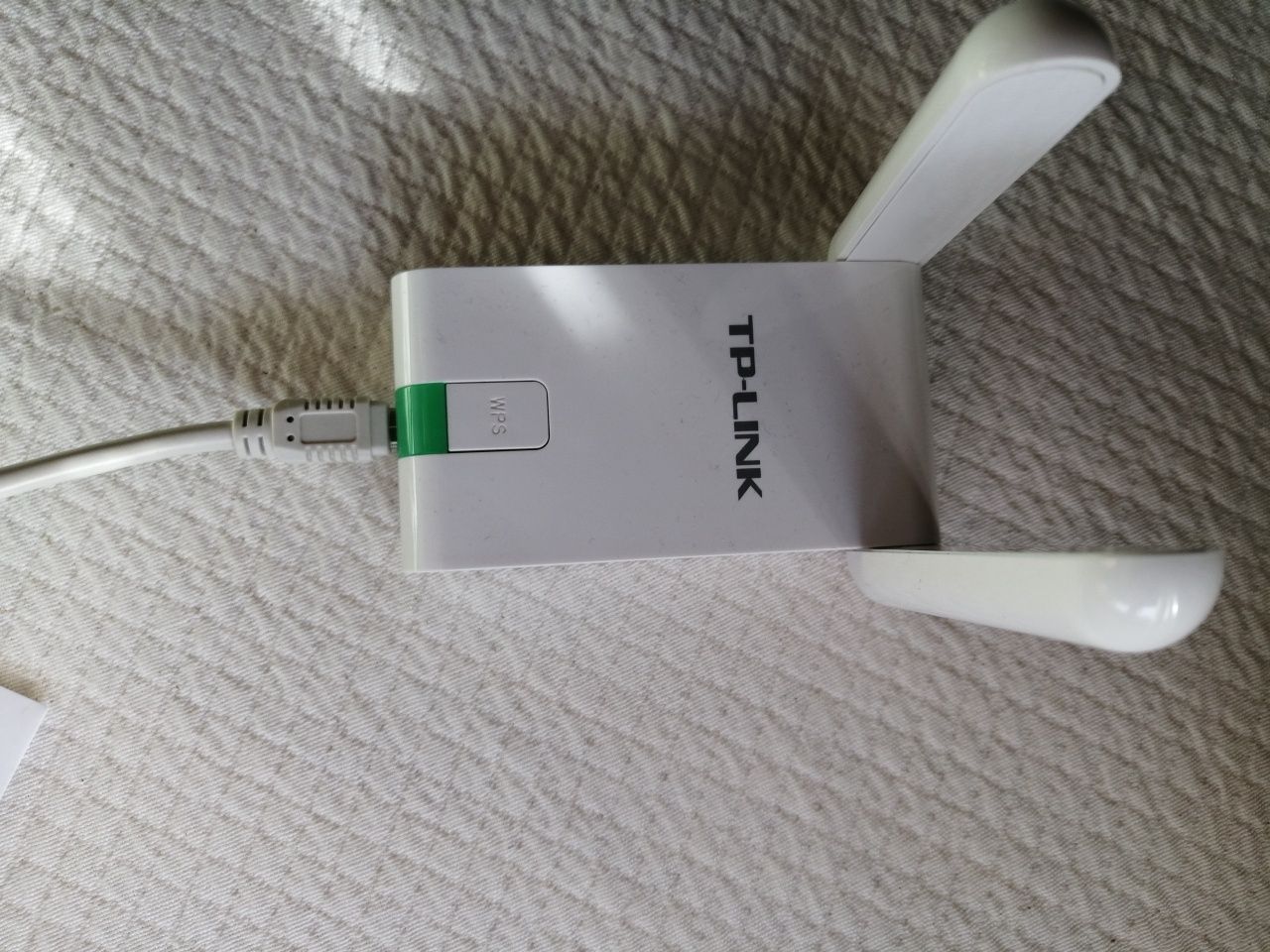 Repetidor WIFI TP-LINK por cabo rede + Antenas amplificadas