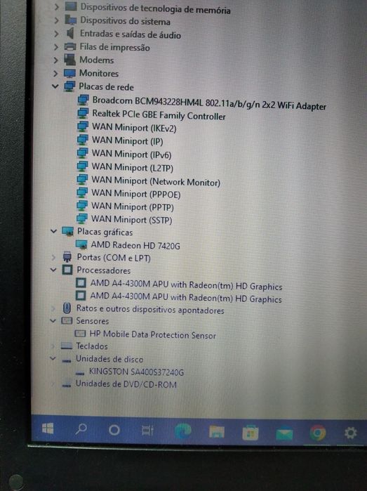 HP PROBOOK 6475b 8gb SSD 240