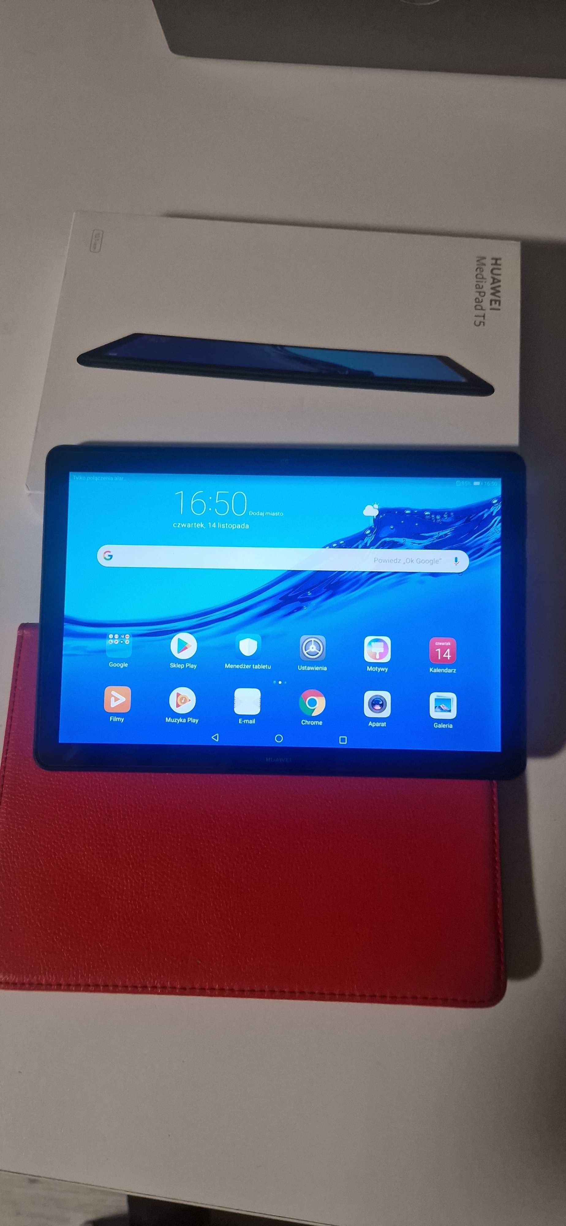 Tablet HUAWEI MEDIAPAD T5 - AGS2-L09, 16GB, WIFI + pokrowiec