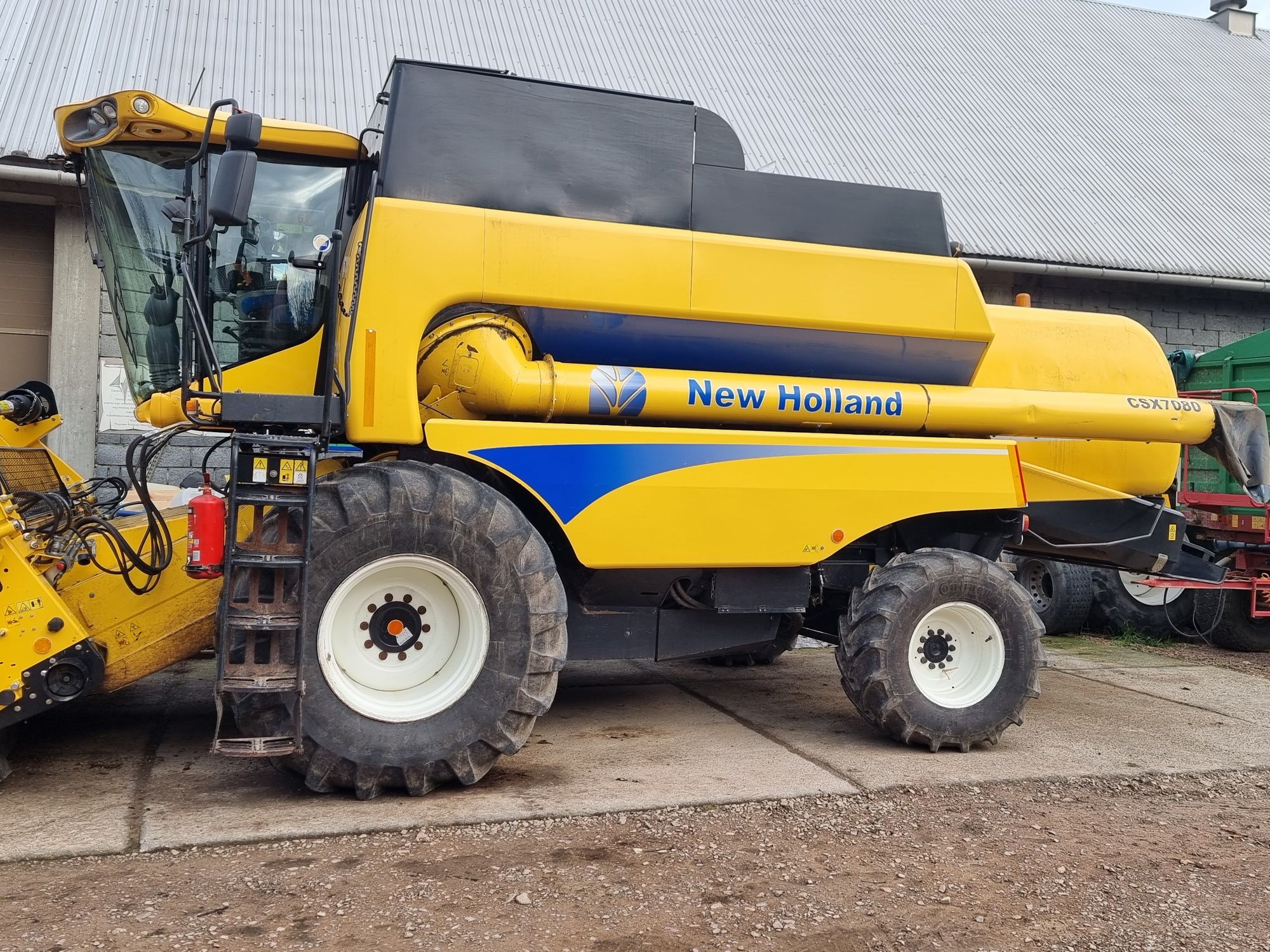 Kombajn New Holland CSX 7080 4x4, heder Vario 6m, Faktura VAT