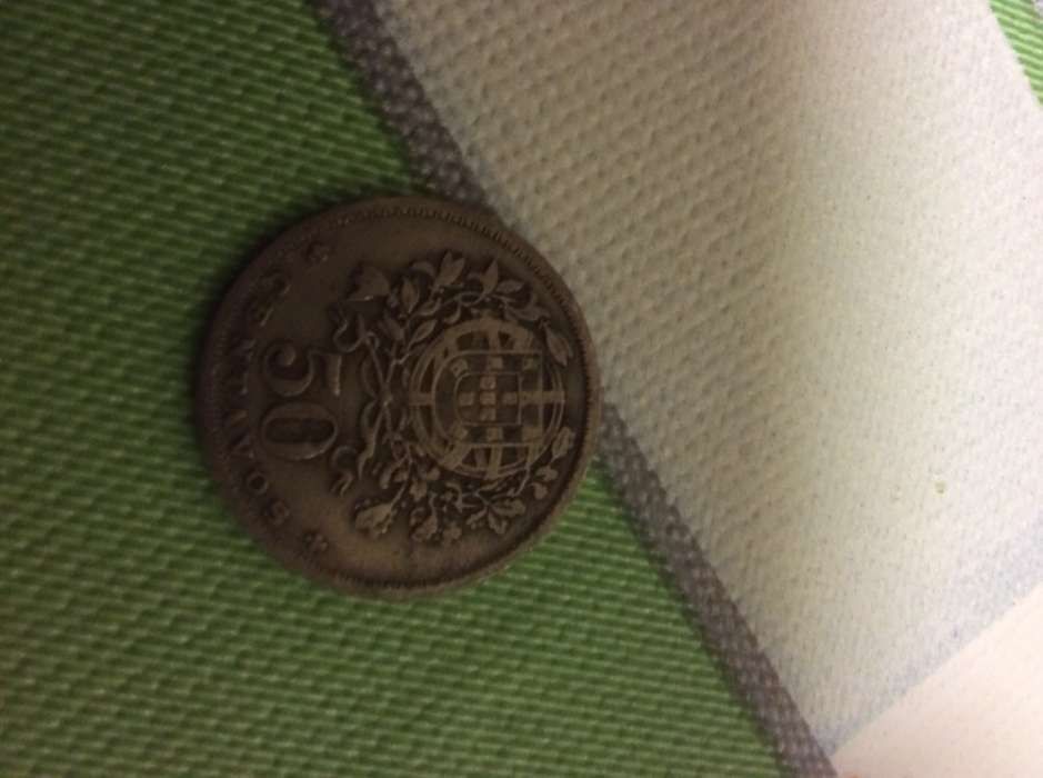 Moeda 50 centavos 1947