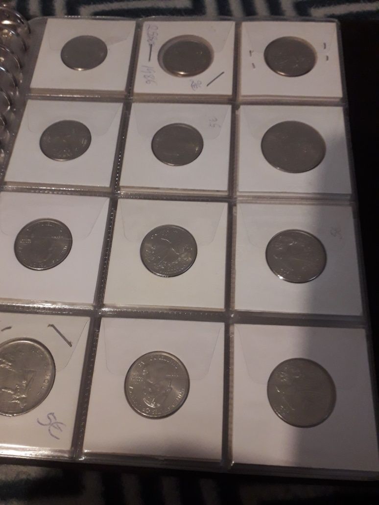 Mega lotes de moedas e notas