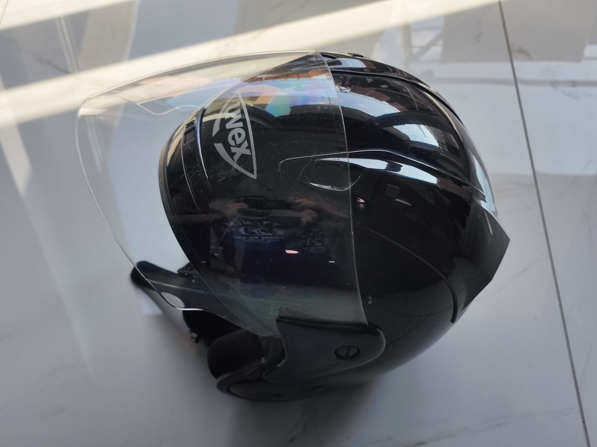 Kask UVEX JET100 size M na motor motocykl chopper mało używany