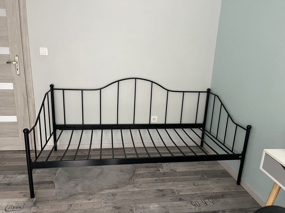 Łóżko metalowe pojedyncze 90x200