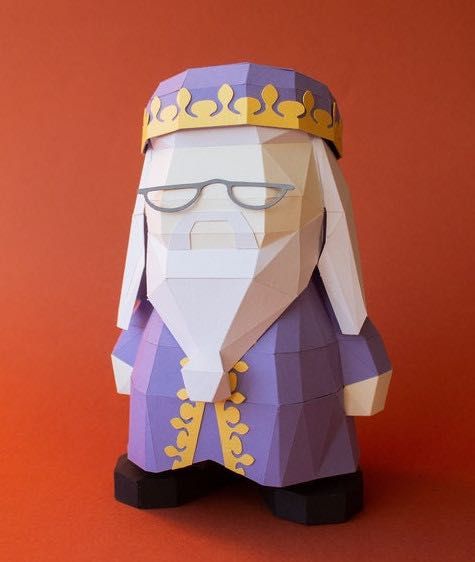 Papercraft Modelos 75, 78, 151, 245 e 246 - Harry Potter