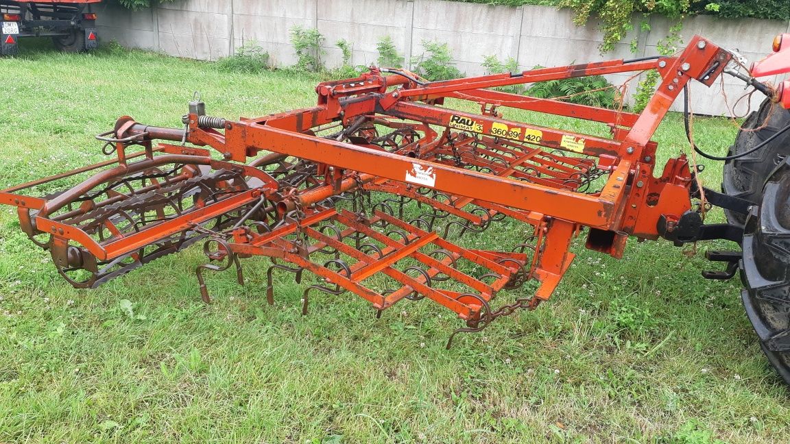 Agregat Uprawowy Rau Unimat 3.6m Rozkładany Hydraulicznie Sprężynówka