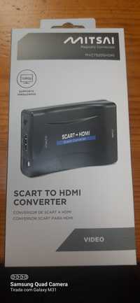Conversor de scart ( 21 pinos / HDMI )