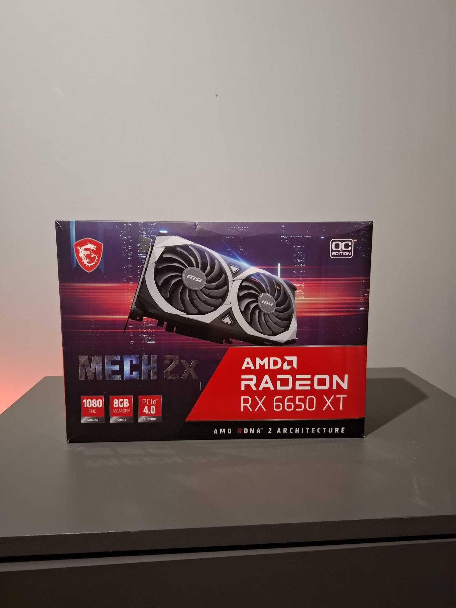 Komputer z 5 5600 i rx 6650 xt + monitor acer 165hz