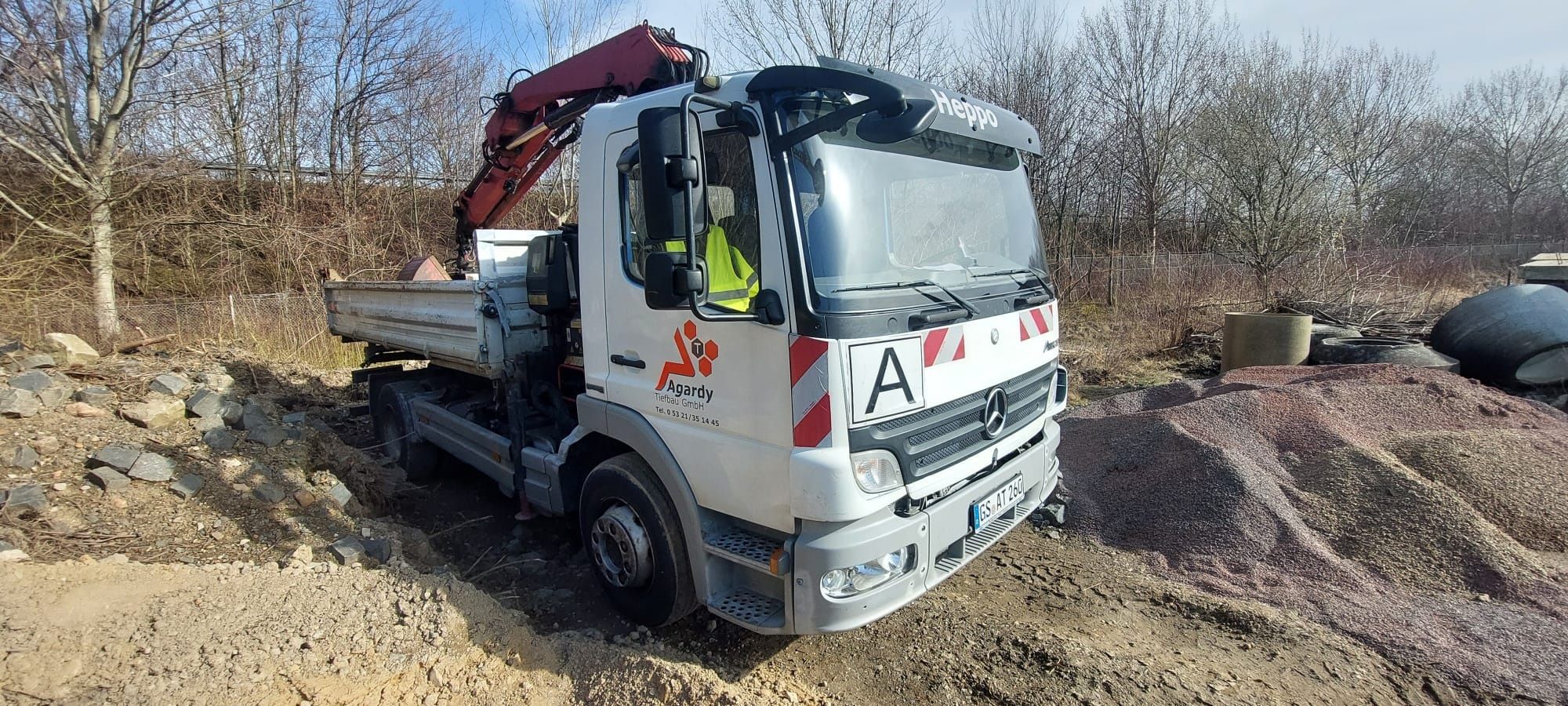 Mercedes Atego wywrotka Hds