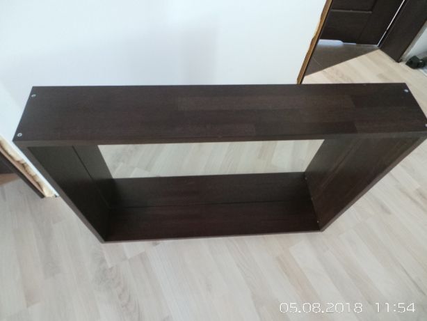 IKEA MOLGER Lustro łazienkowe, do łazienki C. Brąz 60x80cm CZEKOLADOWY