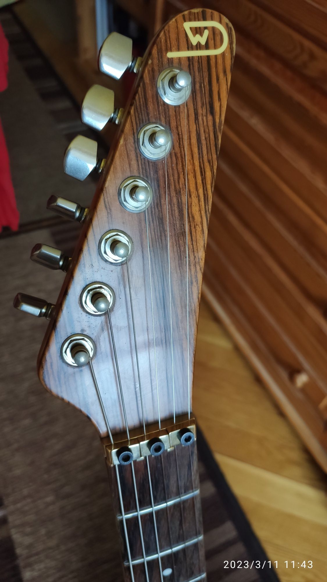 Gitara lutnicza Wiesława Długosza , nie " Stratocaster, Fender"