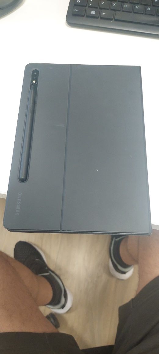 Galaxy tab S8 + pen + capa