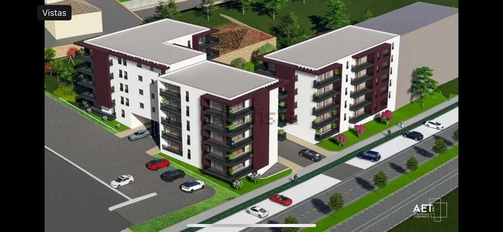 T2 em Construção c/ Garagem c/ carregador viatura elétrica - Ótima Loc