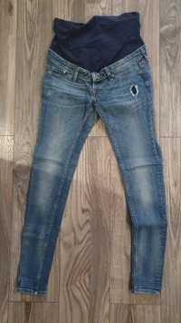 Spodnie jeansy ciążowe H&M Mama S