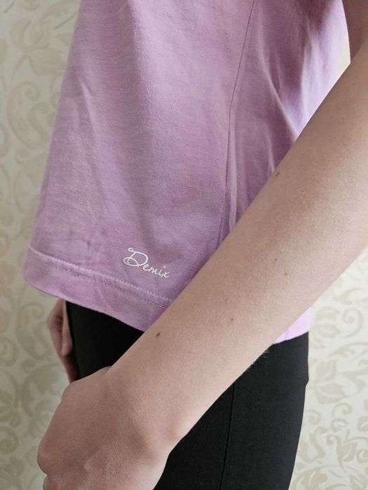 Комплект Сет Футболка + Штани бріджи чорні жіночі підліткові