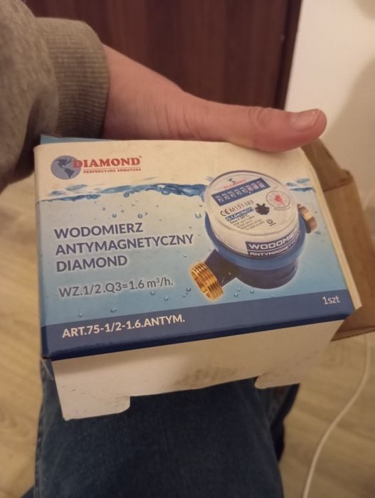 Wodomierz zimnej wody