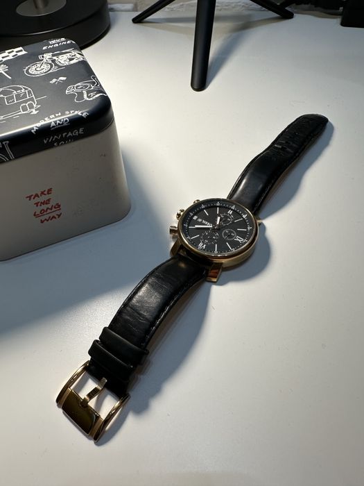 Zegarek Fossil BQ1008 skórzany pasek