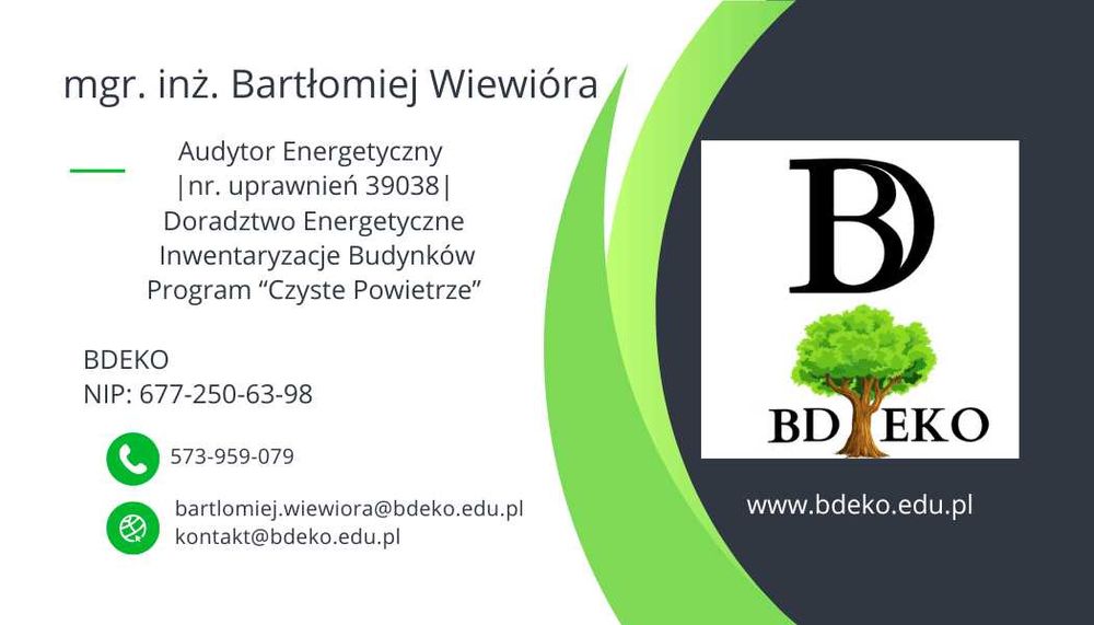 Audyt energetyczny + ŚCHE | Czyste Powietrze | Badanie termowizyjne