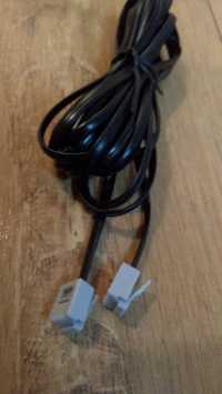 NOWY kabel przewód telefoniczny RJ11 6P4C 2 żyłowy 3 m