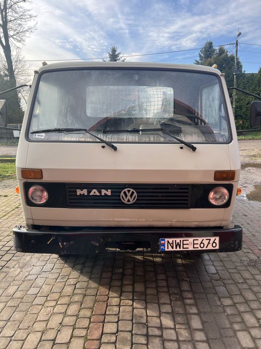 Man 8.136, VW L90 wywrotka meiller kipper.