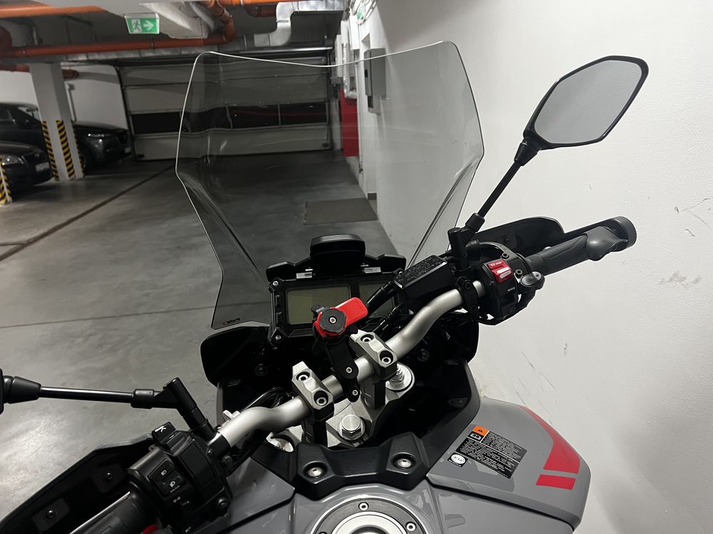 Szyba turystyczna Puig Yamaha Tracer 900 MT 09 MT-09 dymiona