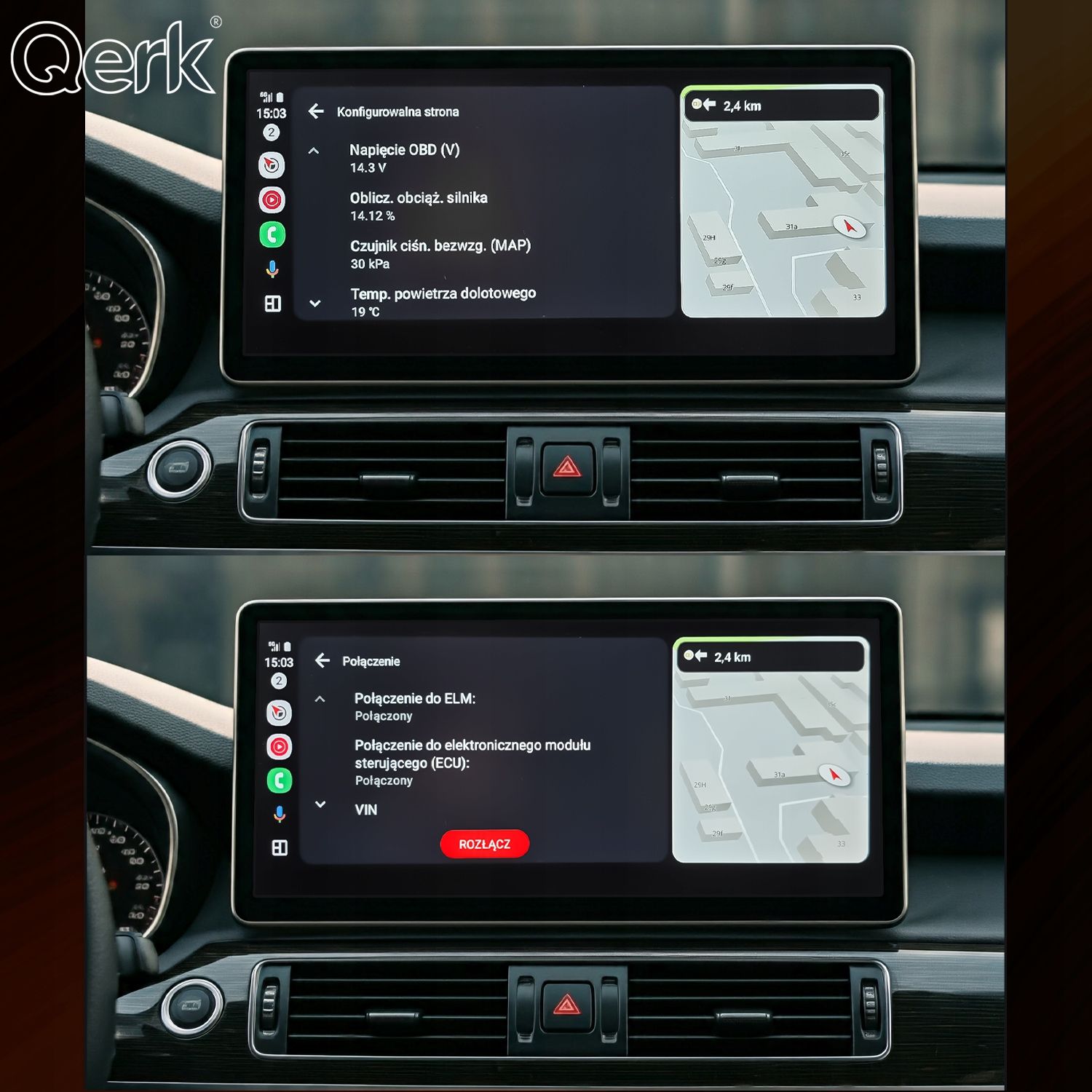 Interfejs Diagnostyczny Kw905 Obd2 Elm327 Bluetooth 5.0 Tester Polski