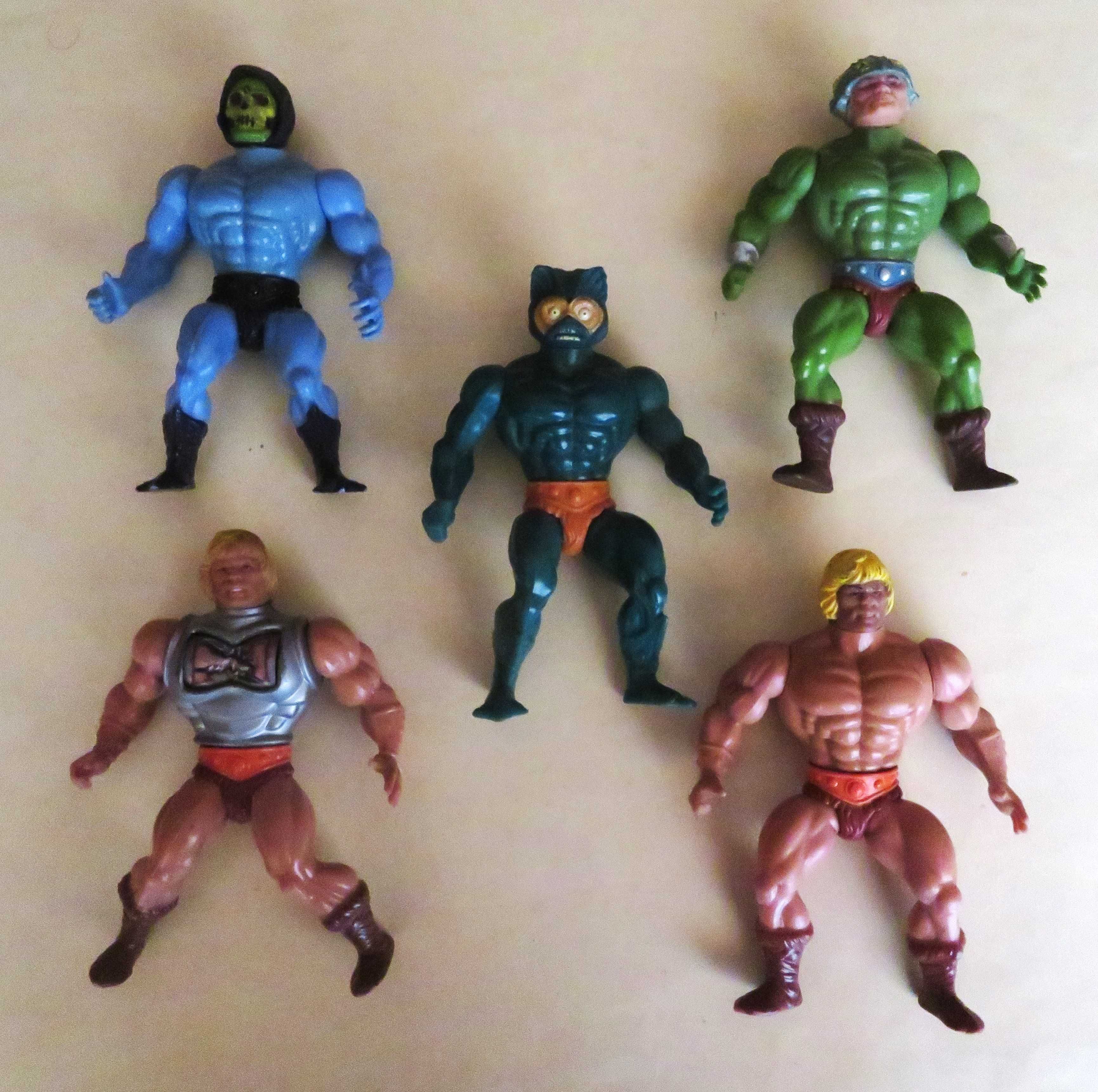 HE-MAN - Bonecos + Armas (Lote antigo)