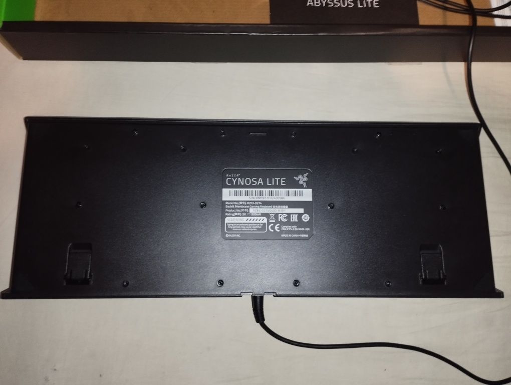 Клавиатура Razer Cynosa Lite + мышка Razer Abyssus Lite