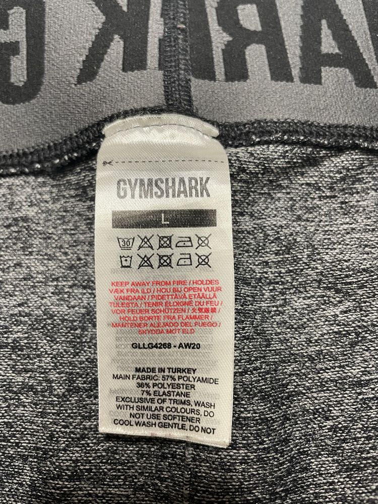 Лосины Gym Shark, размер L, леггинсы