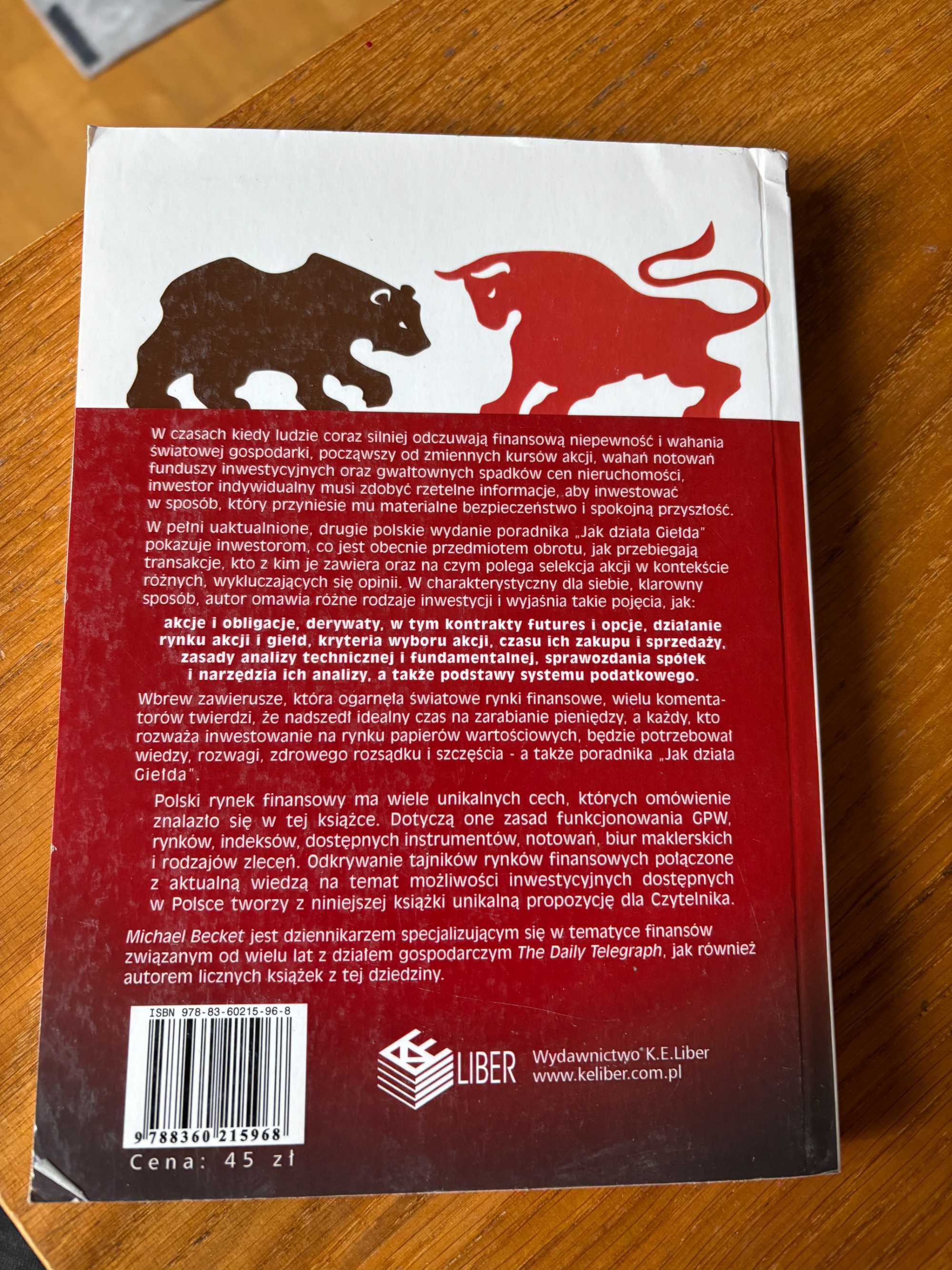 Jak działa giełda. Przewodnik inwestora giełdowego. Michael Becket.
