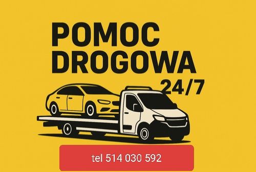 POMOC DROGOWA 24h_laweta_transport samochodów_maszyn_ciagników itp