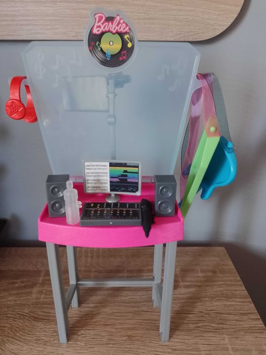 Akcesoria dla lalki Barbie - studio muzyczne
