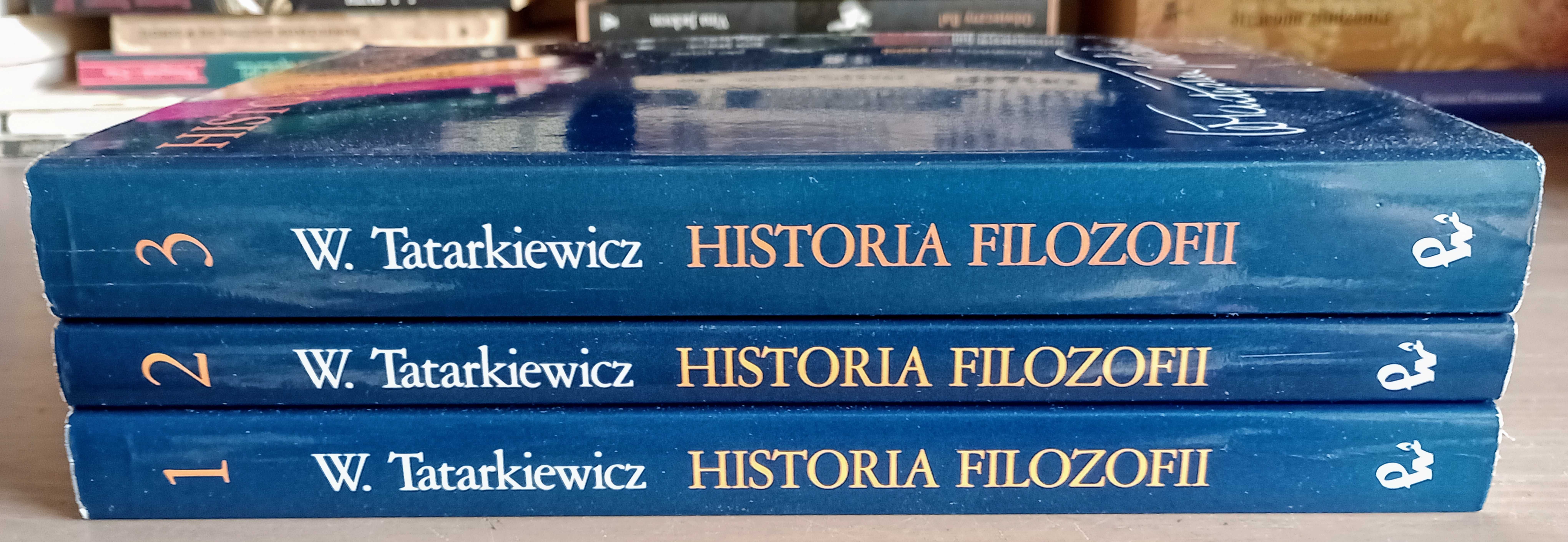 Władysław Tatarkiewicz Historia filozofii tom 1-3