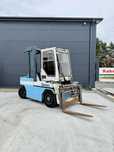 Linde Semax wózek widłowy 6t diesel Deutz H60 H70 H80 Triplex kabina