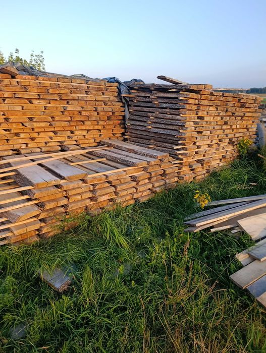 Deski dębowe 1,2m i 2,5m, 5 cm