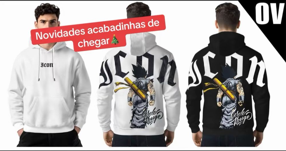 Sweatshirt com capuz  para entrega imediata