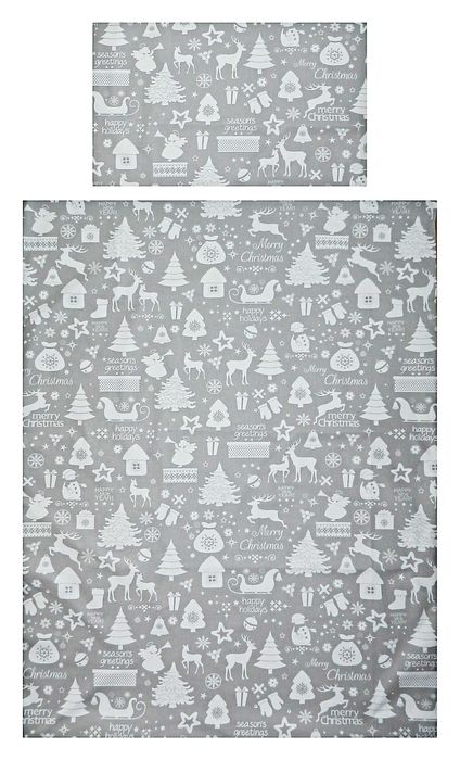 POŚCIEL ŚWIĄTECZNA DZIECIĘCA Niemowlęca 120x90 do łóżeczka 120x60