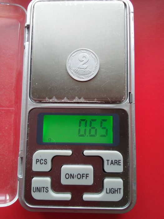 2 копійки 1994 року на товстій заготовці.