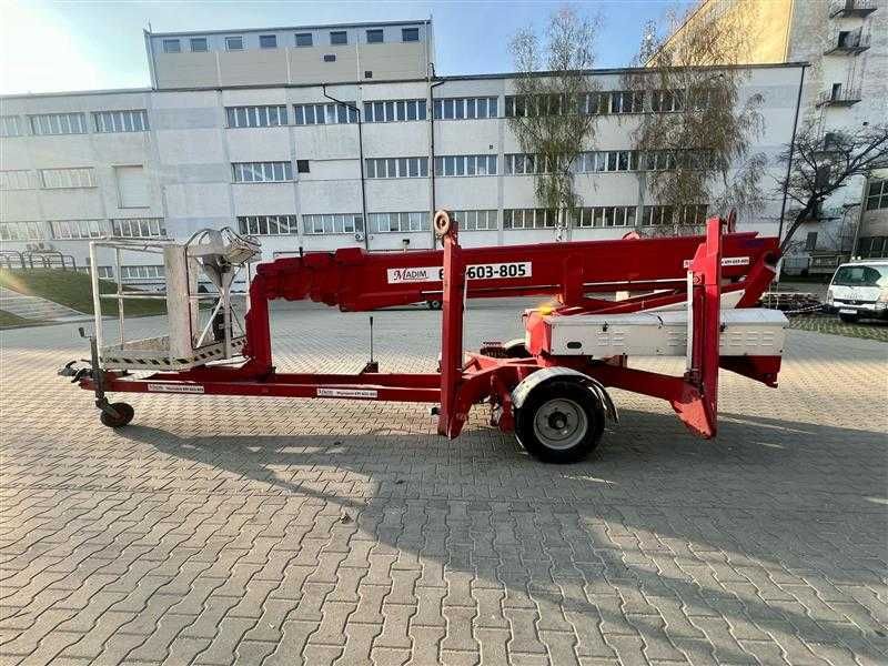 Podnośnik na przyczepie OMME 2100 EBZ - 21 metrów - Bydgoszcz - Madim