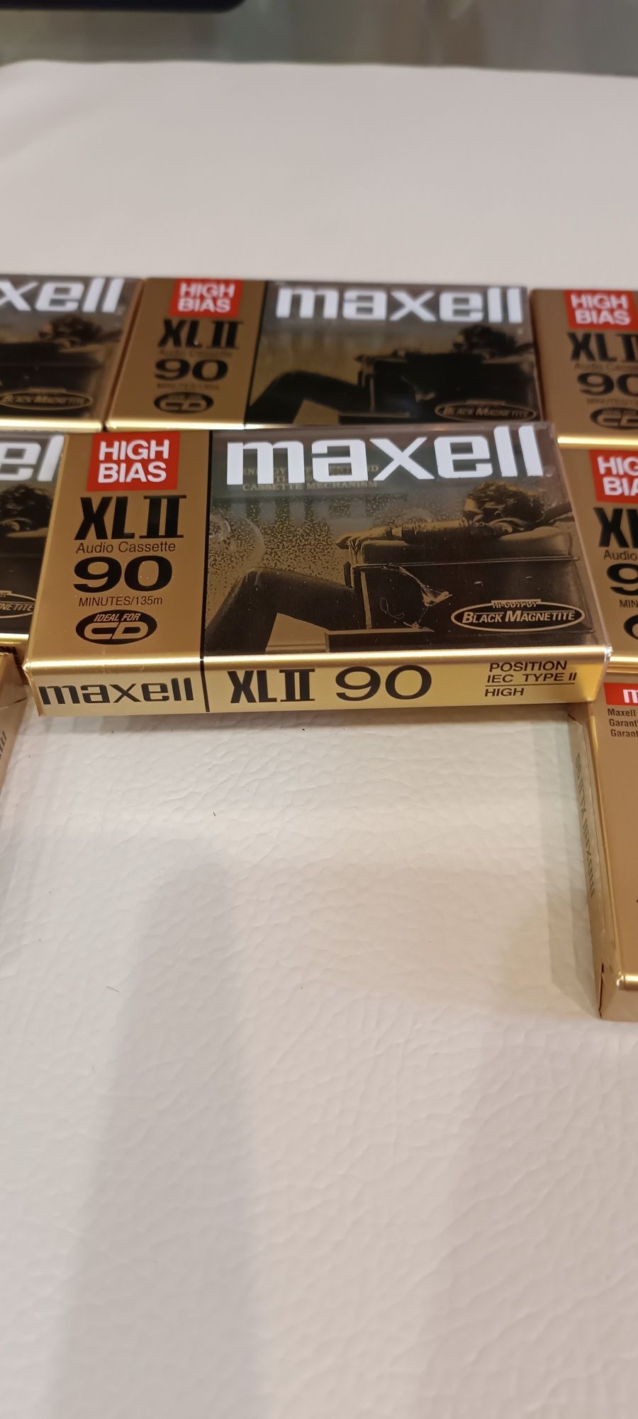 Кассеты Maxell XL-ll 90 новые запечатанные.