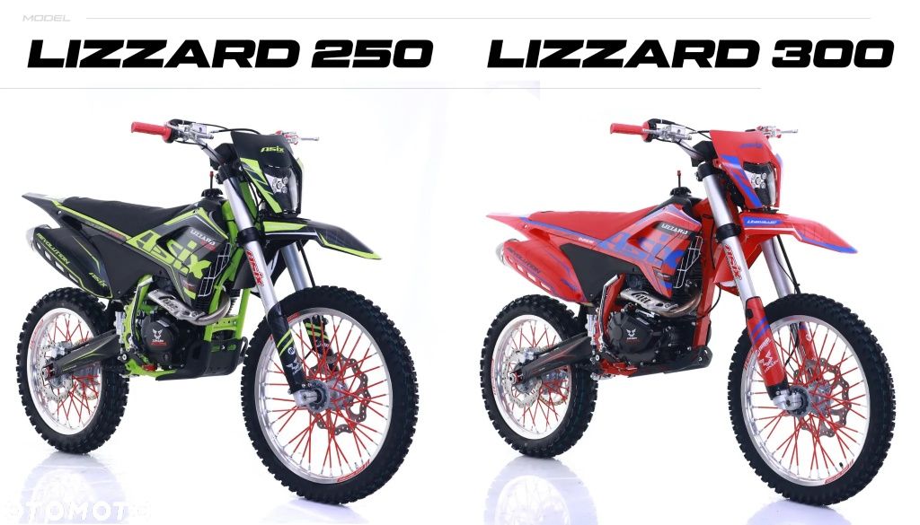Cros ASIX Lizzard 300cc 250cc 125cc 17/14 19/16 Serwis Transport