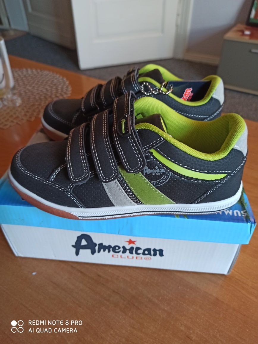 Nowe buty AMERKAN CLUB rozmiar 33 buty na rzepy