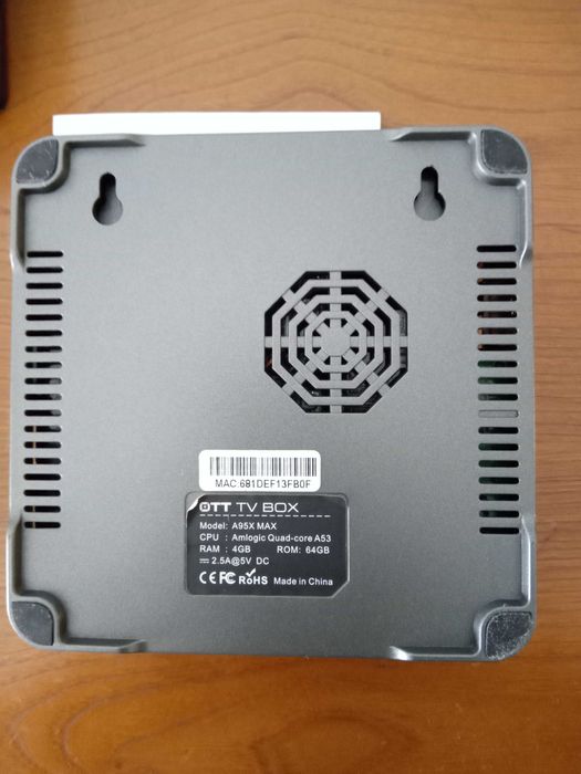Caixa Box TV Android A95X Max